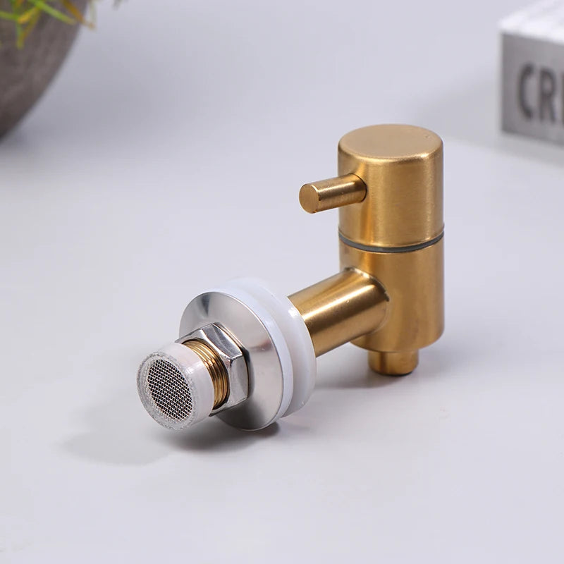 304 Stainless Steel Spigot Water Tap Faucet For Beer Juice Beverage Drink Wine Dispenser Tap 16mm. Qme