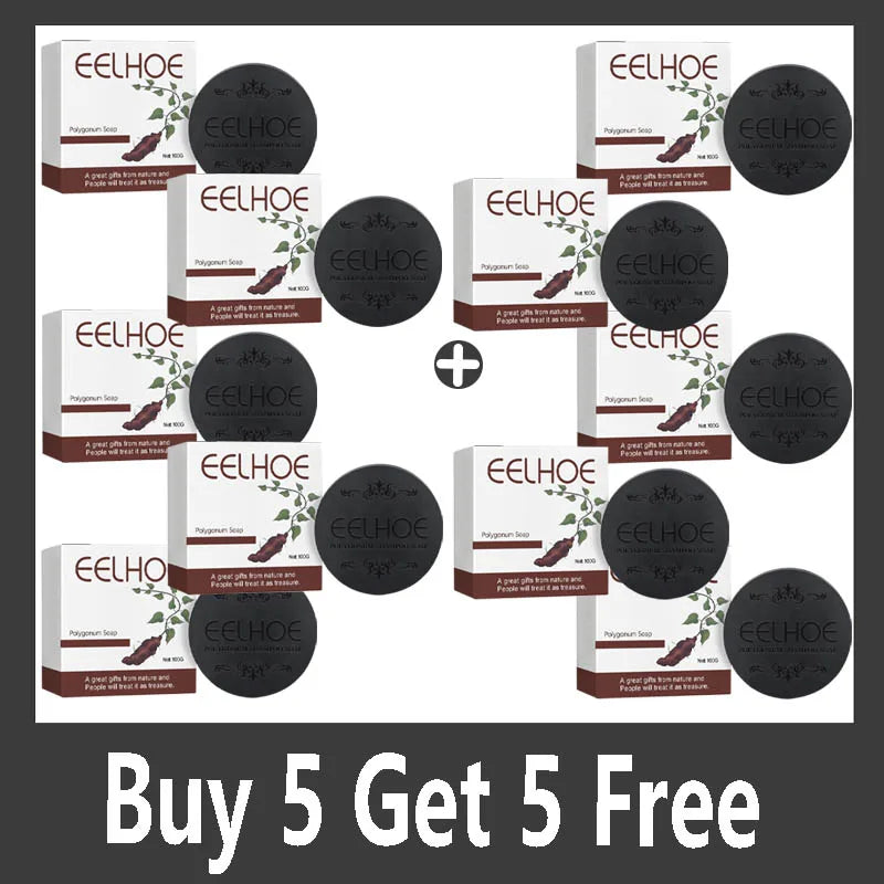 Polygonum multiflorum Thunb Super Soap Shampoo Cold Process Soap Shampoo Bar Pure Plant Shampoo Hair Treatment Qme Buy 5 Get 5 Free