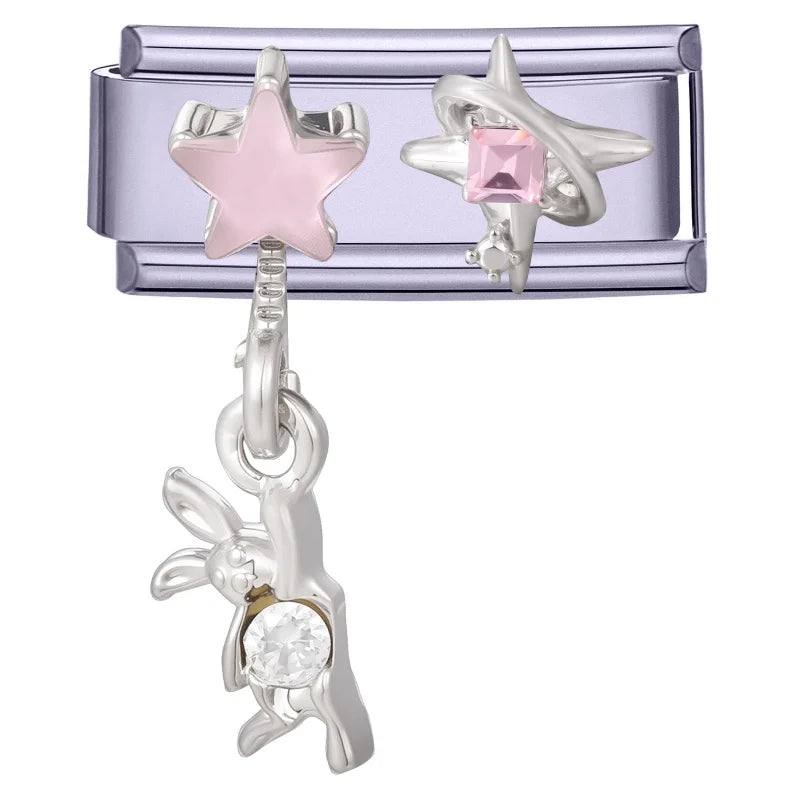 2026 Beautiful Zircon Series Starfish Butterfly Hand Chain Italian