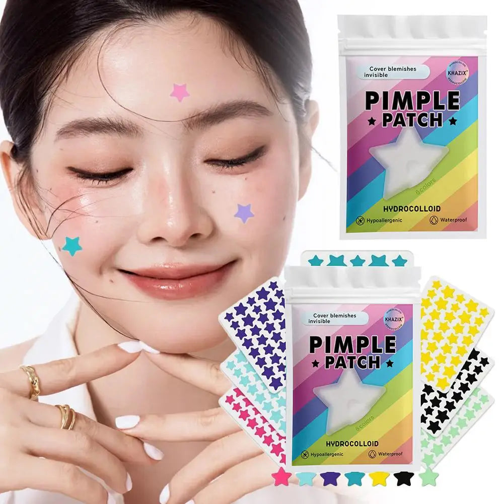 280 Counts 6 Colors Pimple Patches Face Cute Star Zit Covers Qme