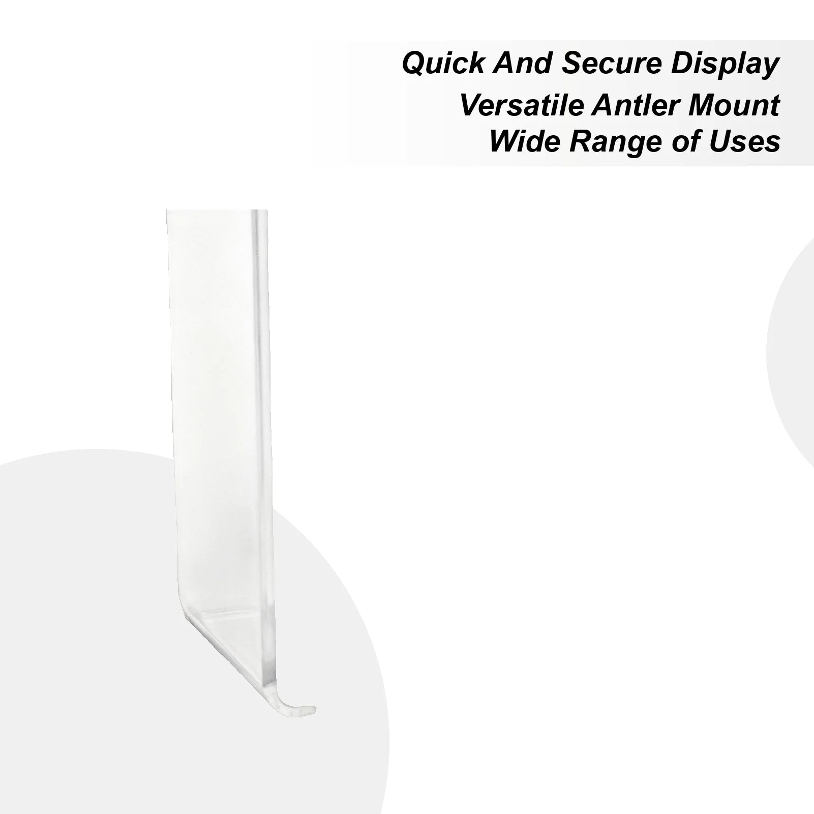 Antler Mount 4-Piece Shelf Holder Organizer Acrylic Display Stands Qme China Mainland