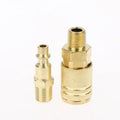US Air Hose Quick Connect Plug Coupler 1 4 NPT Fitting Male Thread Qme B