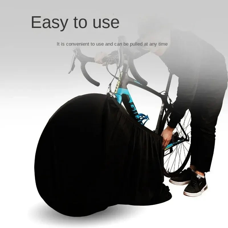 Bicycle Protector Cover MTB Road Cycling Protective Gear Anti Dust Wheels Frame Cover Scratch Proof Storage Bag Qme