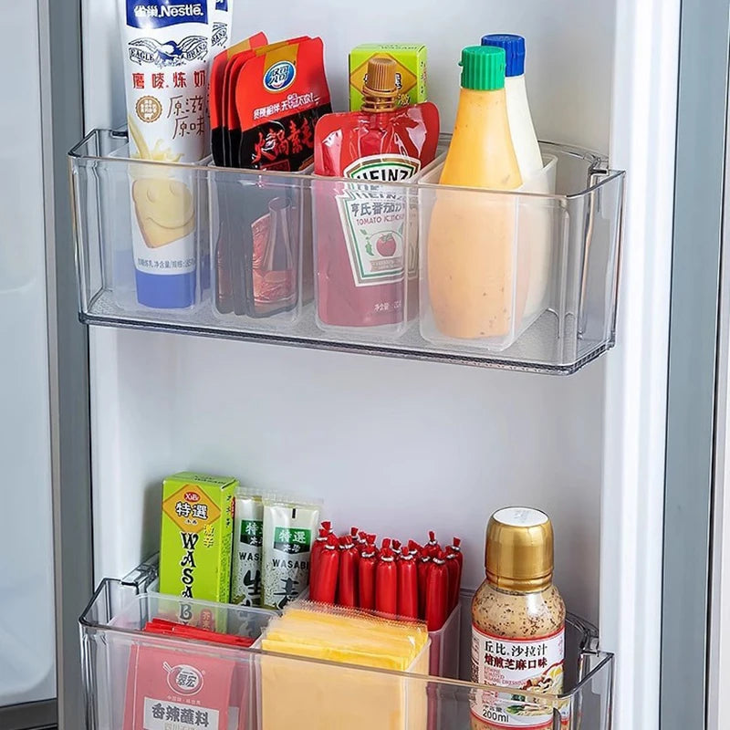 Food Case Container Kitchen Organizer Storage Boxs Refrigerator Fresh Qme