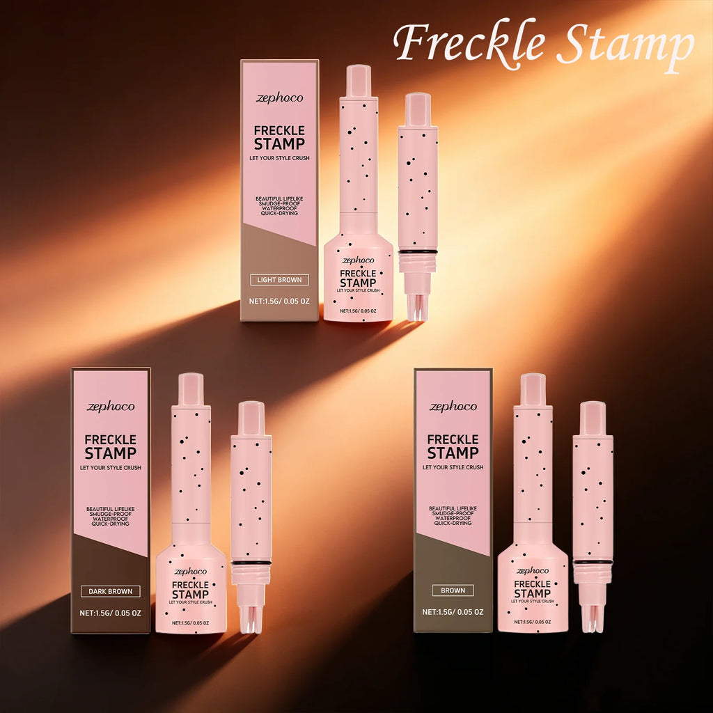 Zephoco Freckle Stamp Quick Drying Waterproof Smudge Proof Natural Qme