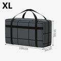 Thickened Large Capacity Handheld Storage Bag Dustproof & Moisture-Proof for Clothes & Comforters Home Wardrobe Moving Essential Qme XL