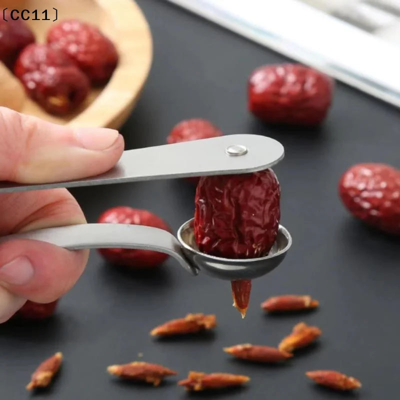 Stainless Steel Jujube Corer Labor Saving Fast Pit Removal Fruits Qme
