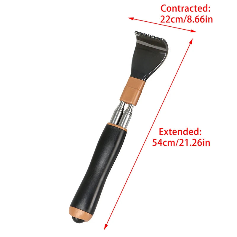 Stainless Steel Retractable Scratcher Portable Telescopic Back Qme