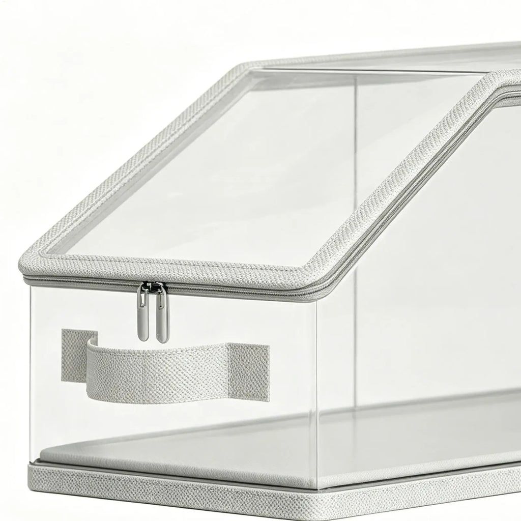 Hat Holder Box Closet Trucker Hat Organization Container Baseball Cap Holder Box For Home Dorm Room Bedroom Cloakroom Farmhouse Qme