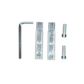 Universal Faucet Angle Valve Broken Wire Extractor Screw Remover Tool Qme Silver