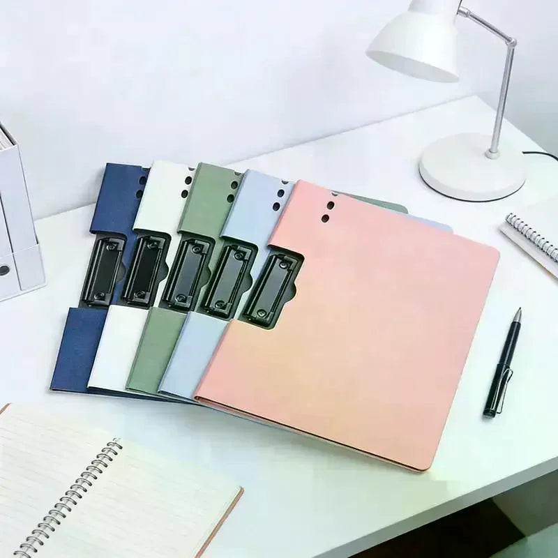 A4 File Folder Cover Document Organizer Clipboard Business School Qme