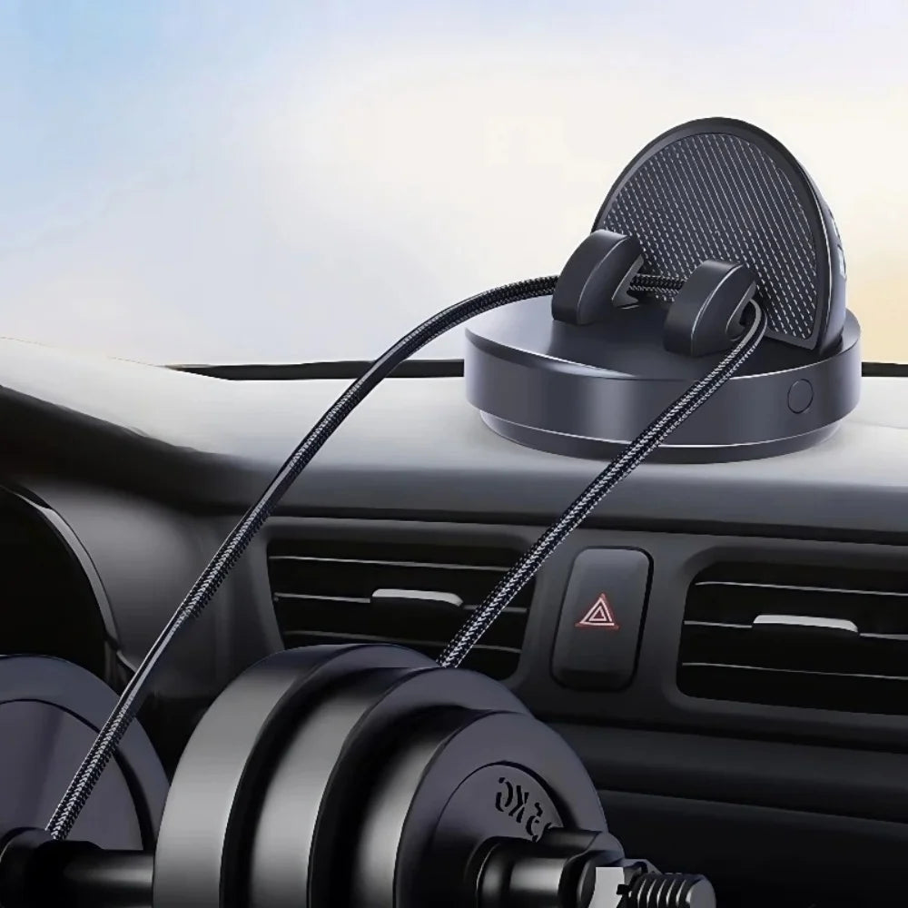Car Dashboard Phone Holder Auto Dashboard Mobile Phone Mount Smartphone Automotive Organizer with Parking Number Plate for Car Qme