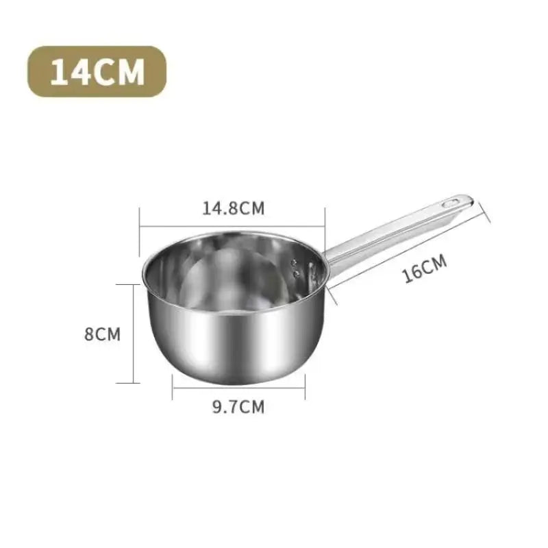 CC11Stainless Steel Water Scoops Multipurpose Hanging Soup Ladle Qme 140mm silver