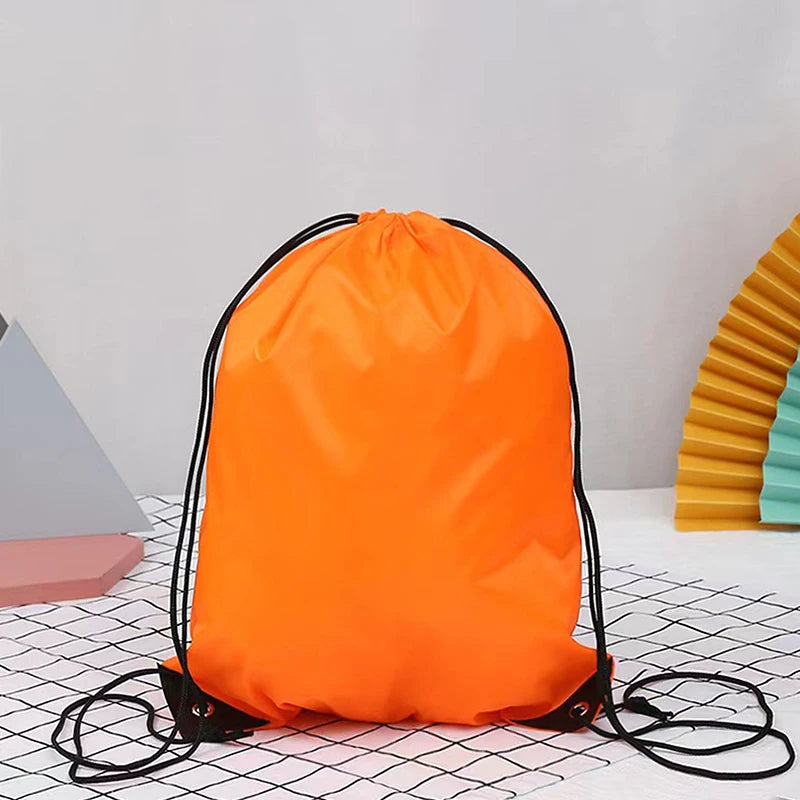 Shop Pocket Hiking Camping Swimming Men Women Sports Bags Waterproof Qme Orange