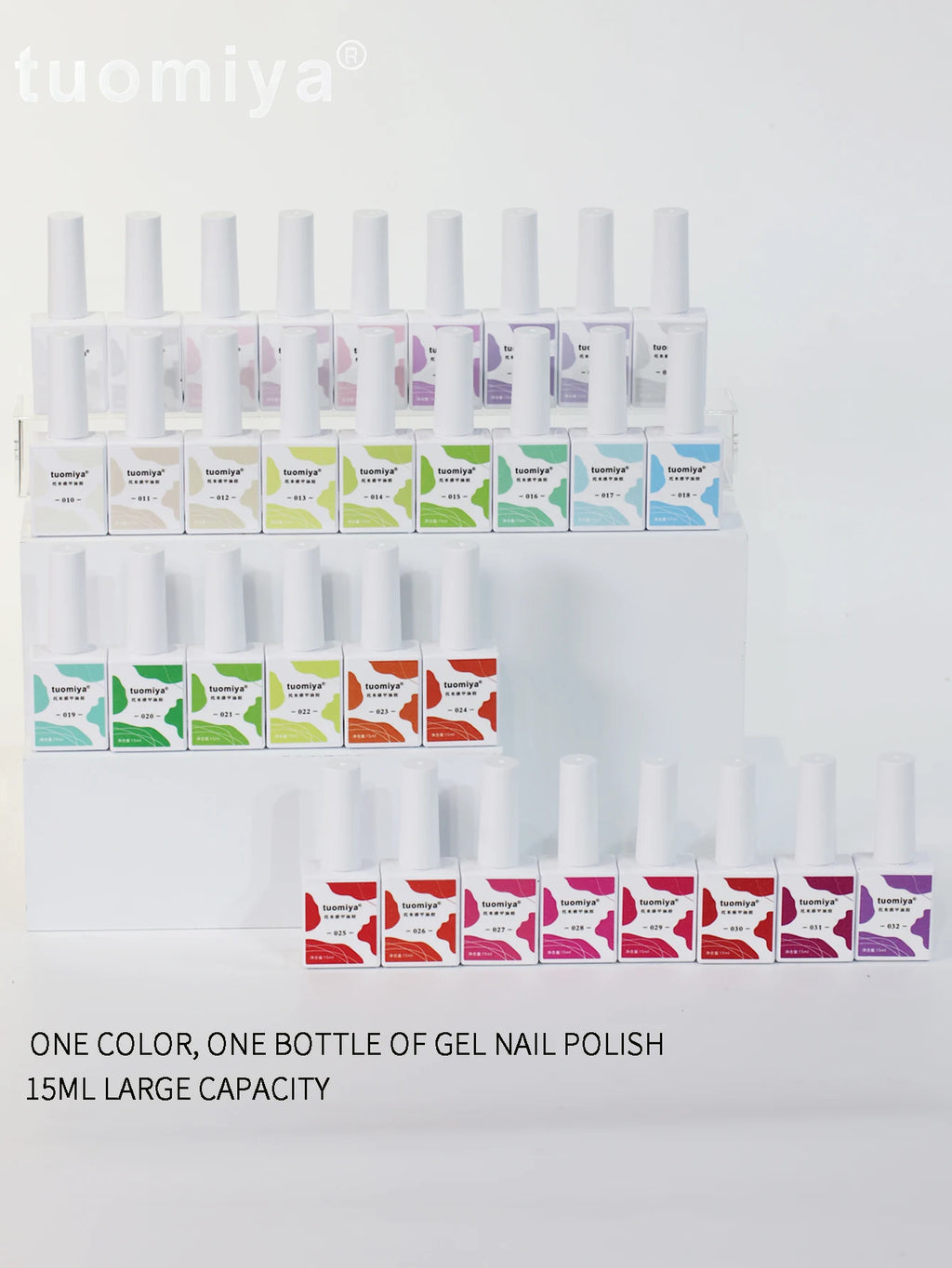 32-Color Dopamine Macaron Nail Polish Gel Chart UV DIY Art Tools Qme