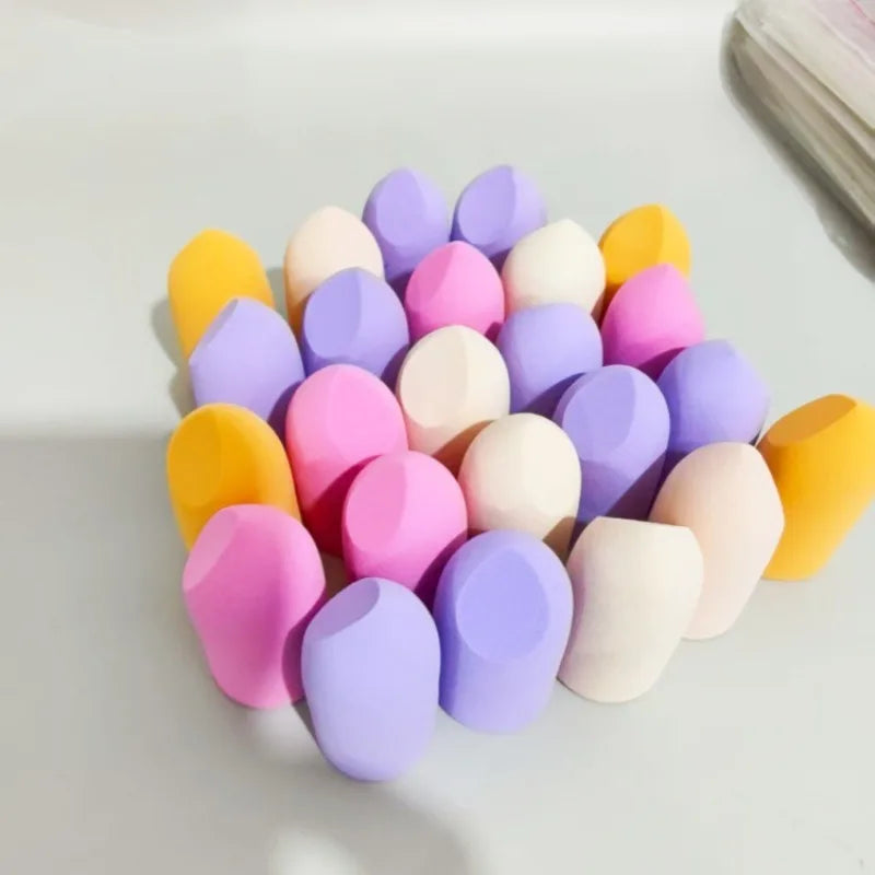 Mini Beauty Sponges Various Shapes Colors Makeup Mixed Sponge Tools Qme