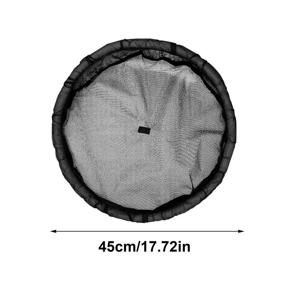 Floating Pond Corral Plant Protector Fine Mesh Netting Planter Water Qme Black
