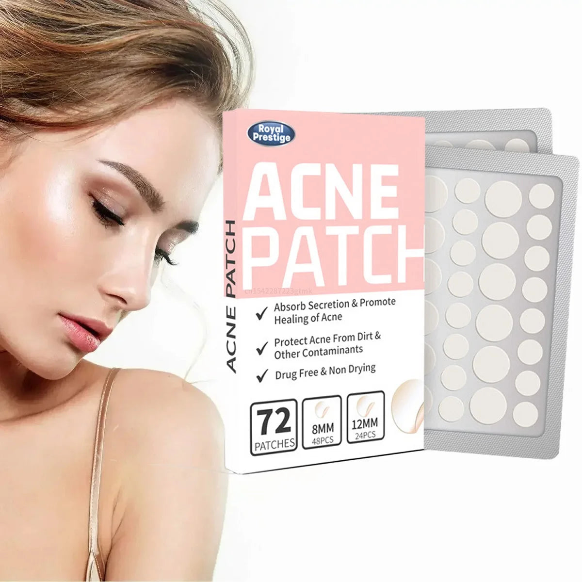 Invisible Acne Patches Removal Pimple Anti-acne Hydrocolloid Spots Qme