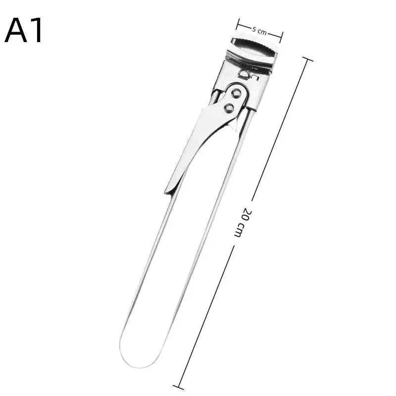 Stainless Steel Can Opener Adjustable Multi Function Labor Saving Qme A 1