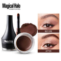Eyebrow Cream Waterproof Smudge proof Long-lasting Eyebrow Pomade Highly Tint For Eyebrow Makeup Eye Liner Cream Cosmetics Qme 02