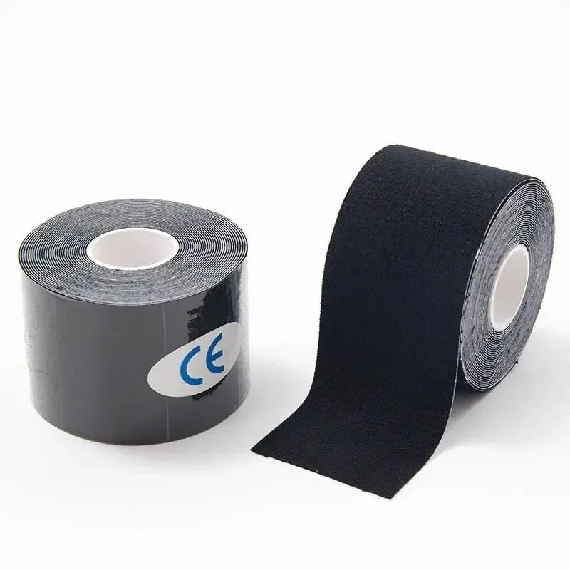 5- Sports Kinesio Tape Muscle Kinesiology Elastic Knee Soothing Qme NO.1 7.5CMx5M