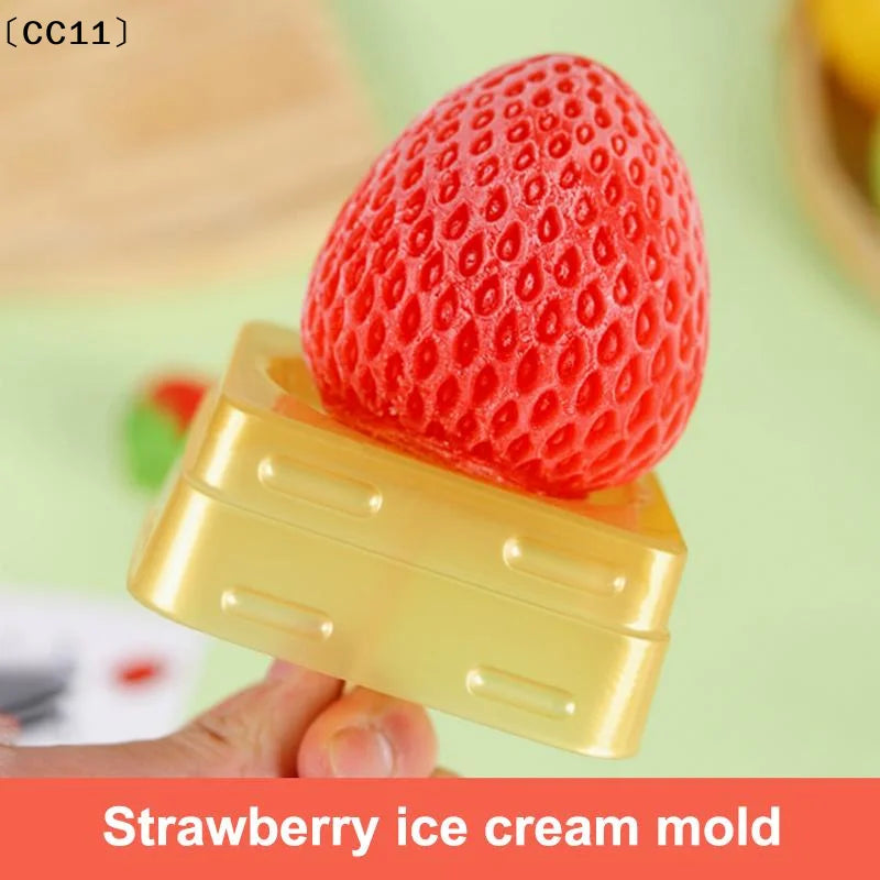 Cake Mold Ice Cream Mousse Desserts Decorating Tools 3D Fruit Shape Qme