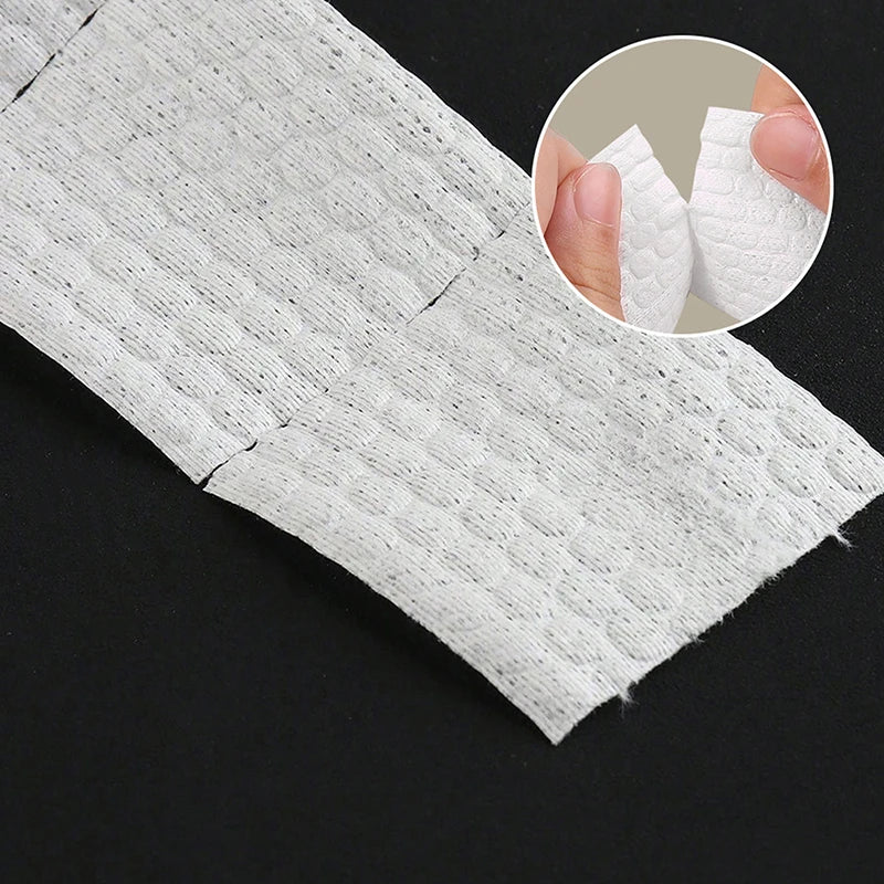 500 Roll Professional Lint Nail Art Gel Polish Remover Cotton Pad Qme