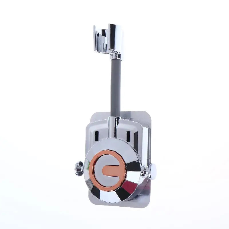 No Drill Adjustable Shower Head Bracket Universal Wall Mounted Holder Qme A4