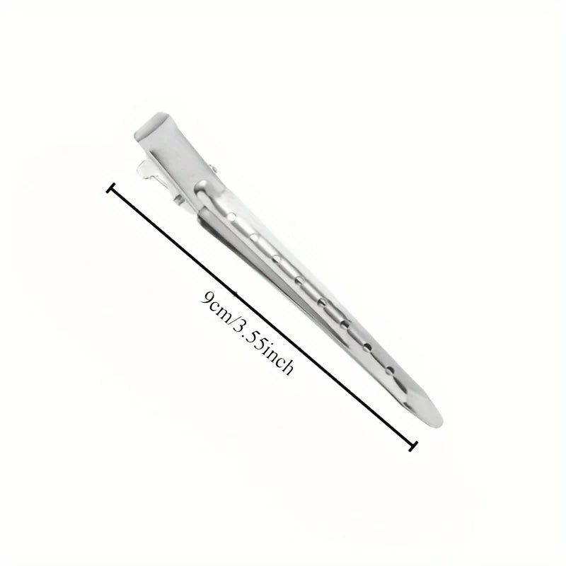 No Crease Hair Clips Traceless Duckbill Clips For Makeup Face Washing Hair Styling Tools Women Girls Seamless Bangs Clips Qme