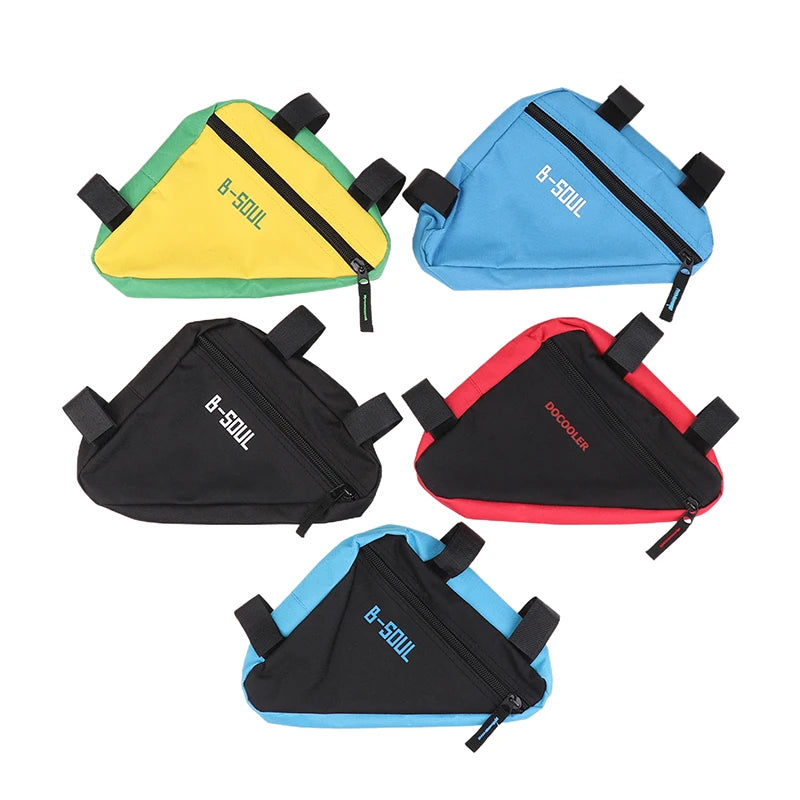 Bike Triangle Tool Bag Upper Pipe Crossbeam Bicycle Front Frame Qme