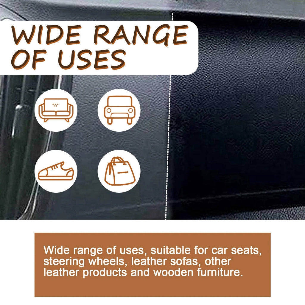 Leather Repair Wax Colorful Car Home Repair Scratch Cracks Sofa Shoes Leather Complementary Refurbishing Leather Polishing Paste Qme