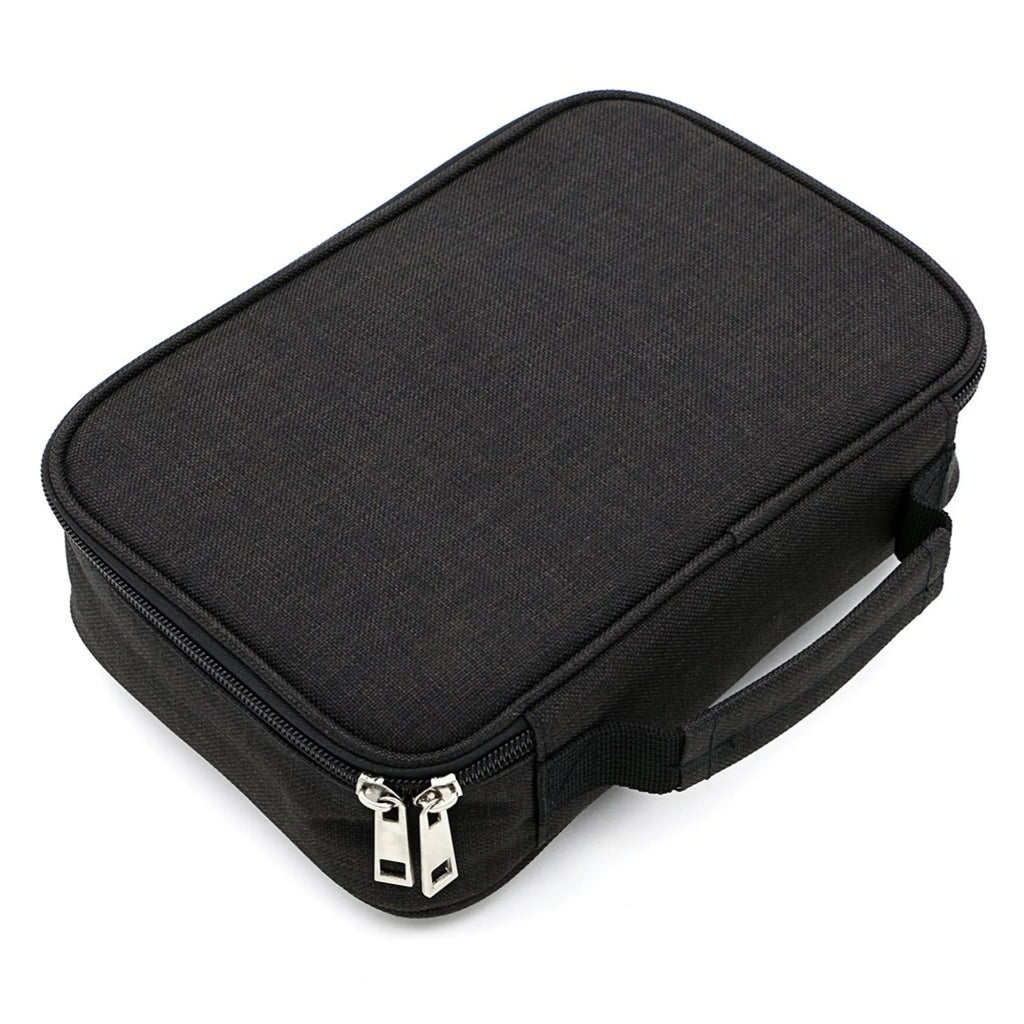 Large Capacity Pencil Case for Students Artists, Multi-Function Durable School Organizer with Pen Holders for School College Qme