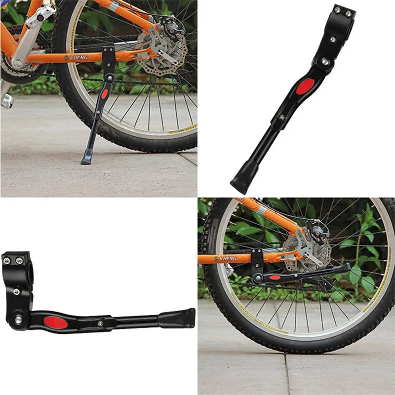 Universal Bicycle Kickstand Parking Rack Adjustable Road Bike Kickstand Support Side Kick Stand Mountain bike Foot Brace Support Qme