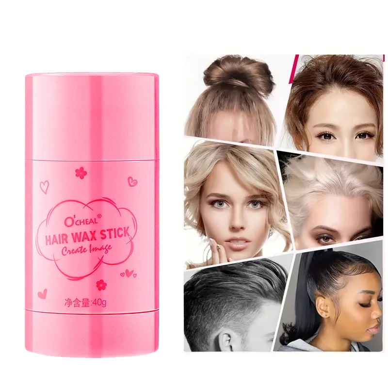 Refreshing Hair Wax Stick Long-lasting Shaping Suitable All Types Qme