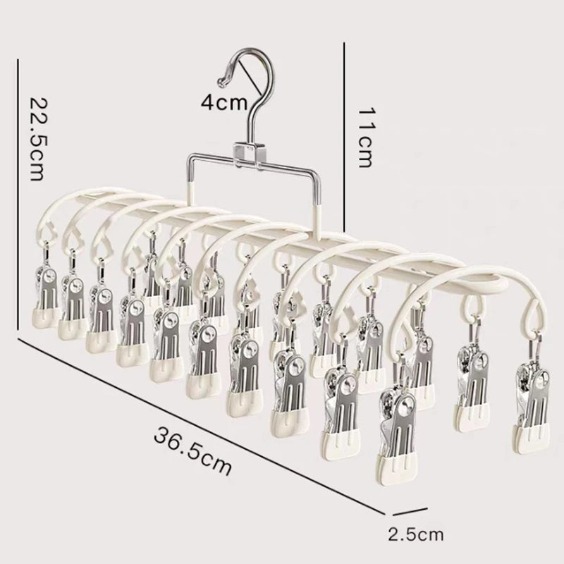 Multi-functional Household Tool Drying Socks Underwear 20-clip Qme