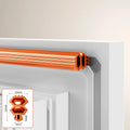 1-4Pcs 4M Plastic Steel Window Seal Strip Card Slot Type Flexible Bilateral Multi-layer Windproof Dustproof Strip for Window Gap Qme Orange 3pcs