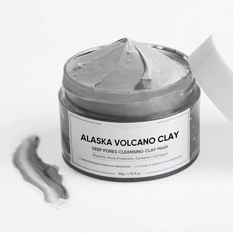 Face Cleansing Mud Mask Deep Cleansing Volcanic Mud Mask For Face Skincare Natural Dead Sea Mud Mask Smearing Volcanic Mud Qme