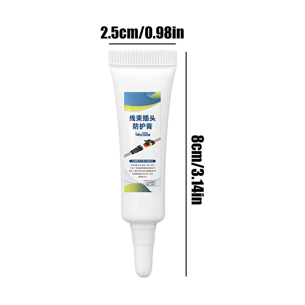 Battery Terminal Grease 5g Dielectric Conductive Paste Terminal Lubricating Paste for Automotive Marine Trailer Truck Household Qme 5g