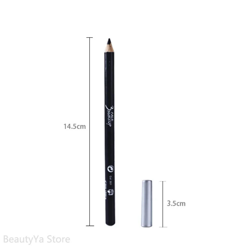 Fashion Professional Makeup Black Brown Eyeliner Eyebrow Pencil Portable Hard Eyeliner Waterproof Lasting Cosmetic Beauty Tool Qme