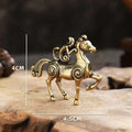2026 Year Horse Feng Shui Figurines Miniatures Bless Career Success Qme onesize