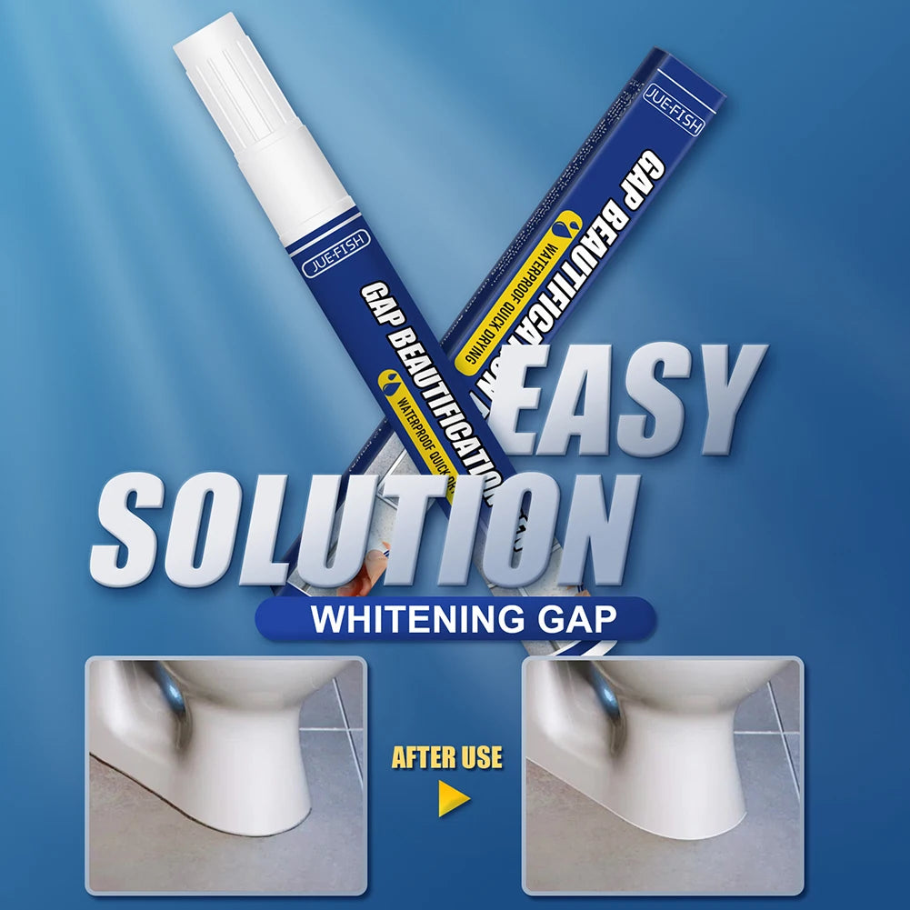 Tile Repair Pen Tile Refill Wall Grout Bathroom Porcelain Filling Agents Waterproof Mouldproof for Home Qme Default Title