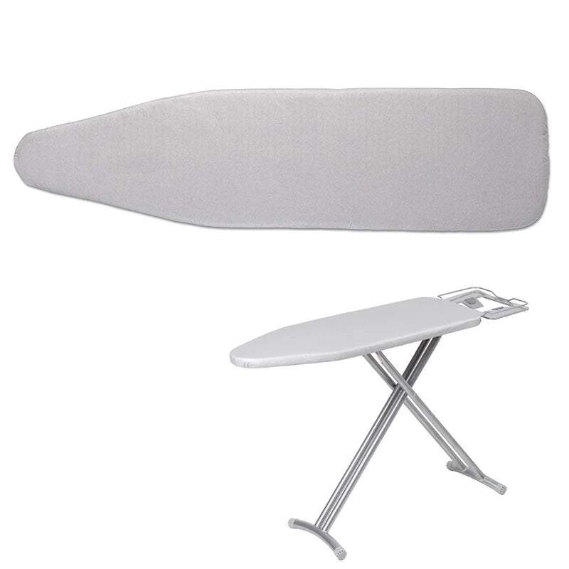 Home Universal Silver Coated Padded Ironing Board Cover Thick Heavy Heat Reflective Scorch Resistant Qme