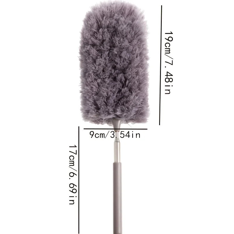 1 Retractable Dust Collector Long Handle Cleaning Vehicles Household Qme