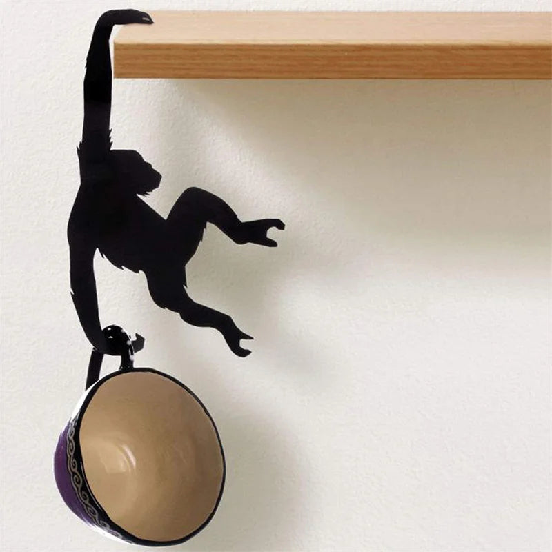 Balance Hook Decor Under Cabinet Suspending Organizer Hooks Kitchen Qme