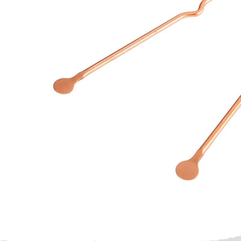 Simple Copper Tongue Scraper Cleaner Fresh Breath Dental Cleaning Qme