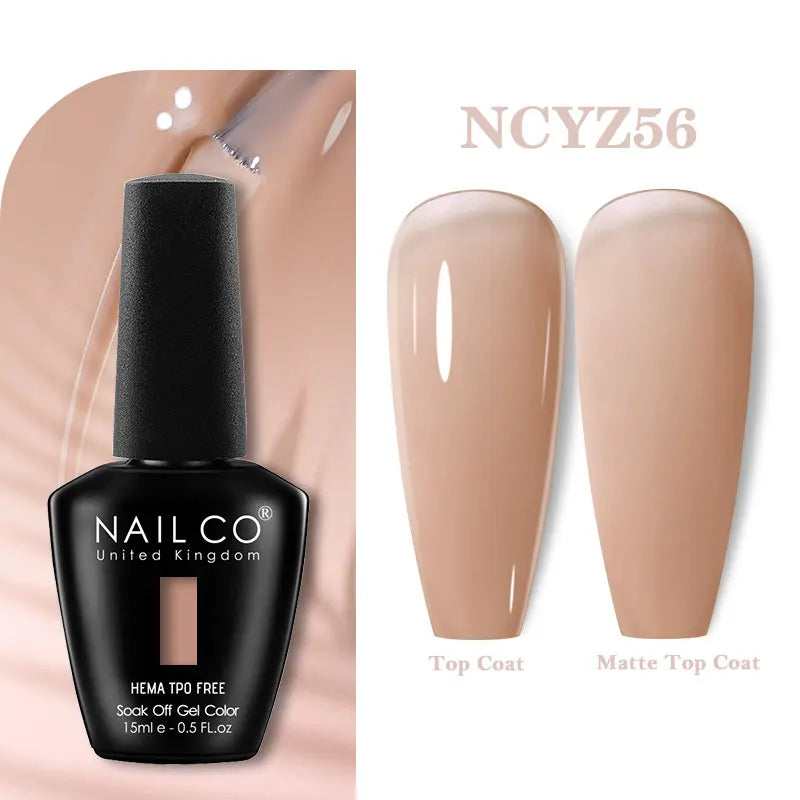 NAILCO Fresh Gel Nail Polish Nails Semi-permanent Varnish Hybrid