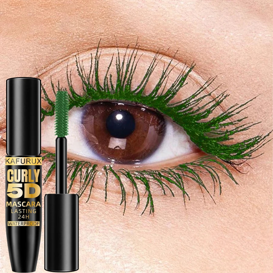 5D Mascara Thick Curl Waterproof Natural Lenthen Eyelash 9 Colors Qme 102