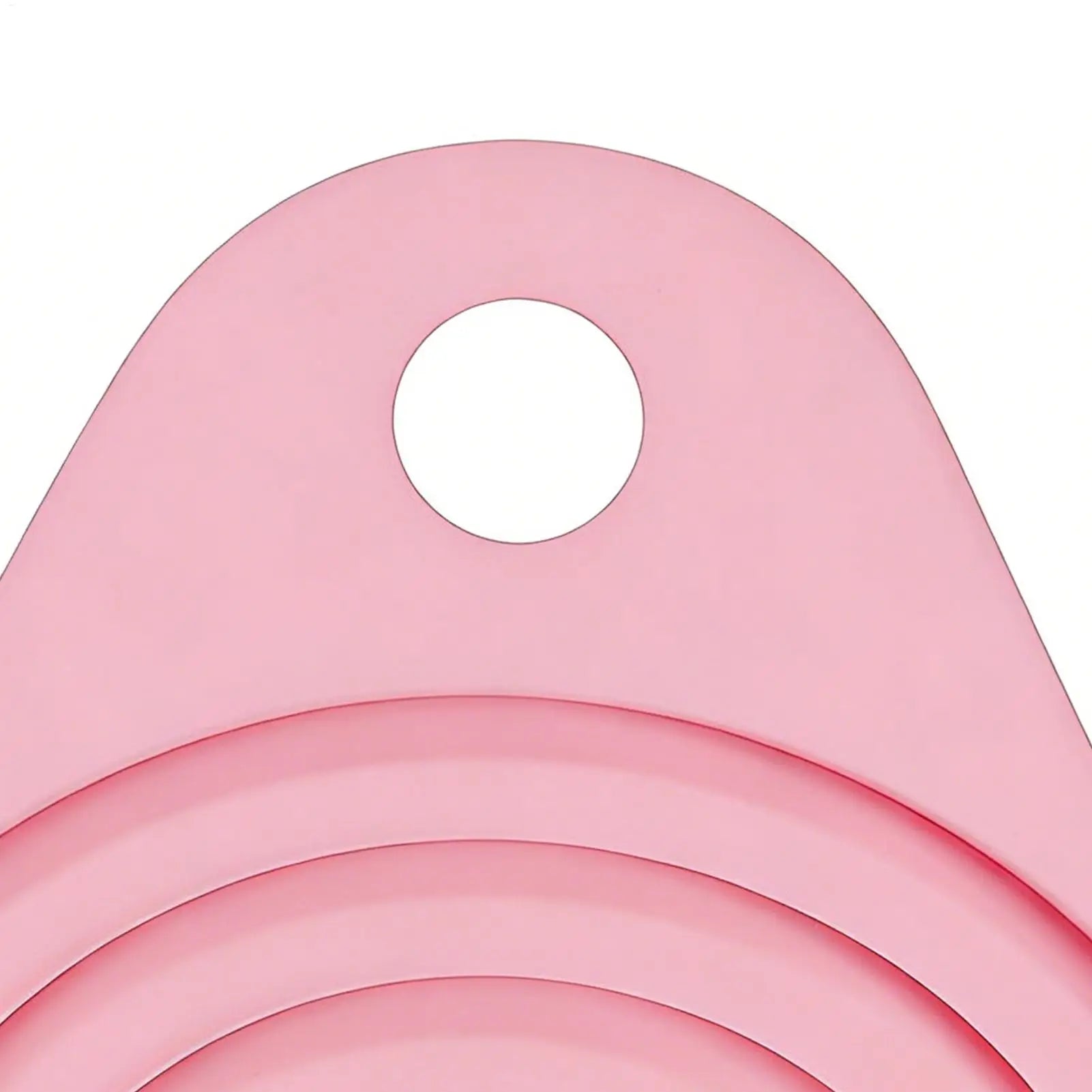 Soft Funnel Wide Mouth Foldable Heat Resistant Liquid Powder Transfer Qme