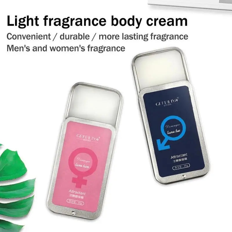 Solid Balm Men Attract Women Pocket Perfume Perfect Travel Use Qme