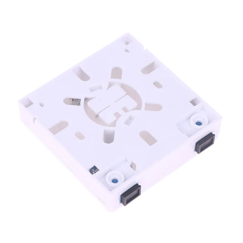 2 Port Terminal Box 86-type ABS Optical Terminal Junction Box White Plastic Fiber Optic Splice Box With Adapters Qme